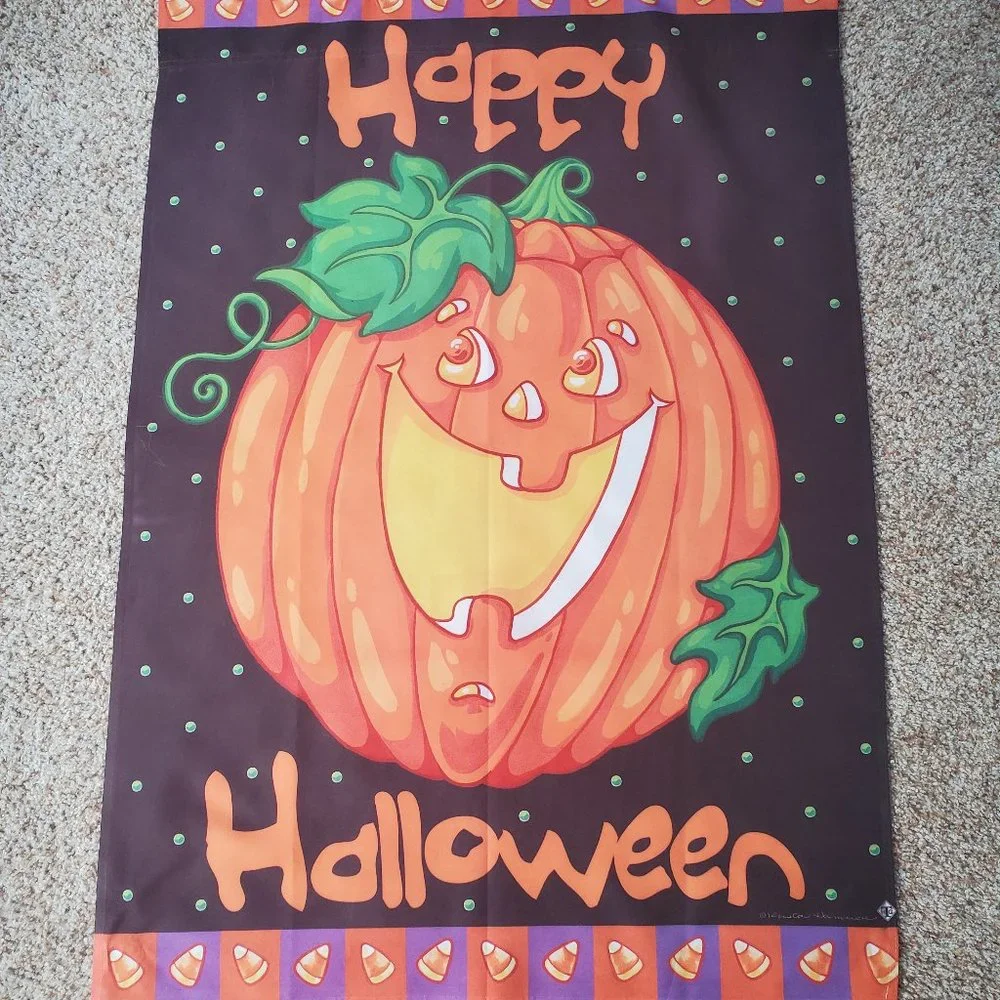 Halloween House Flag